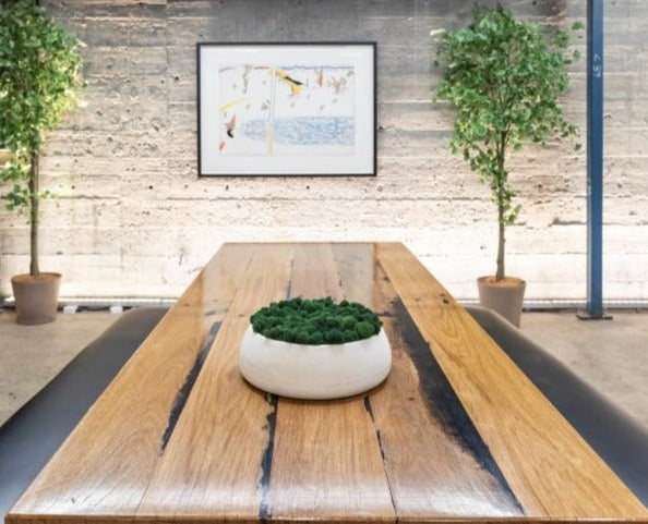 Medium Stoneware Finish Moss Bowl